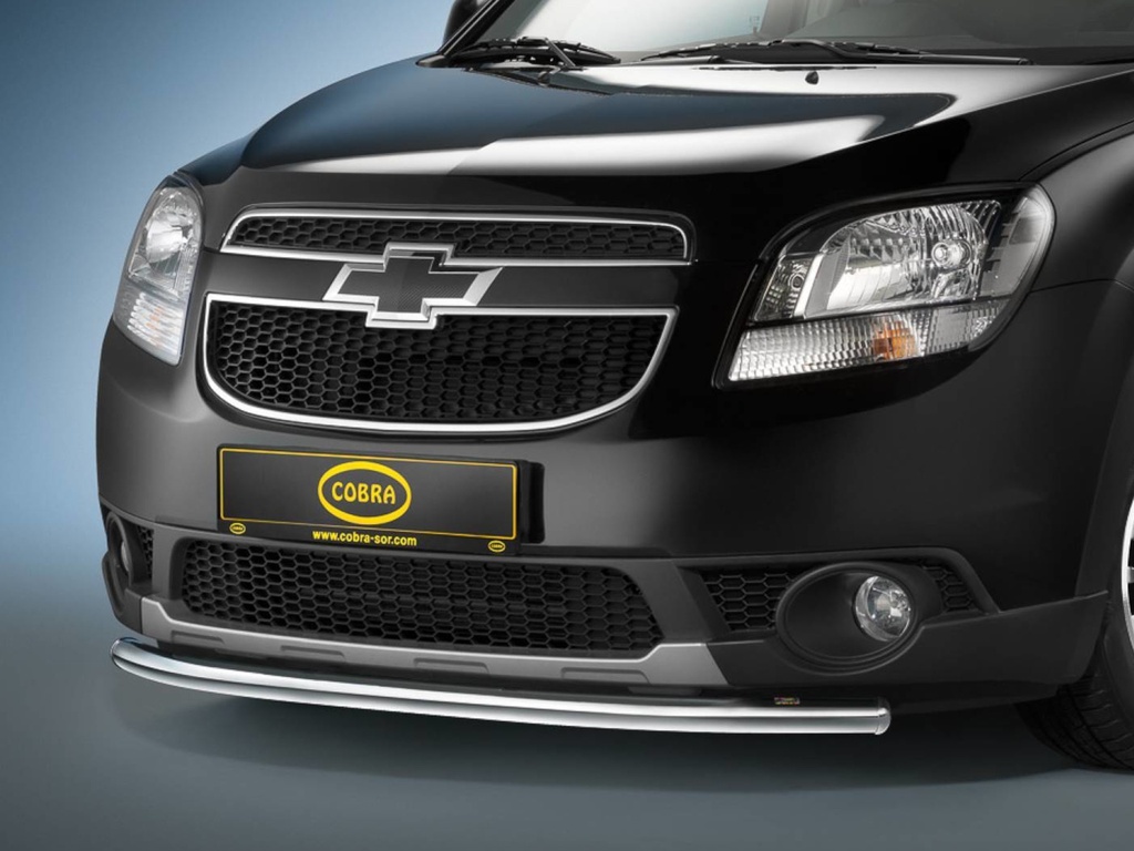 Chevrolet Orlando Bj. 11-18: COBRA CityGuard / Chrom-Frontschutzrohr