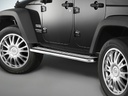 Jeep Wrangler anni 07-18, LR: COBRA pedane laterali