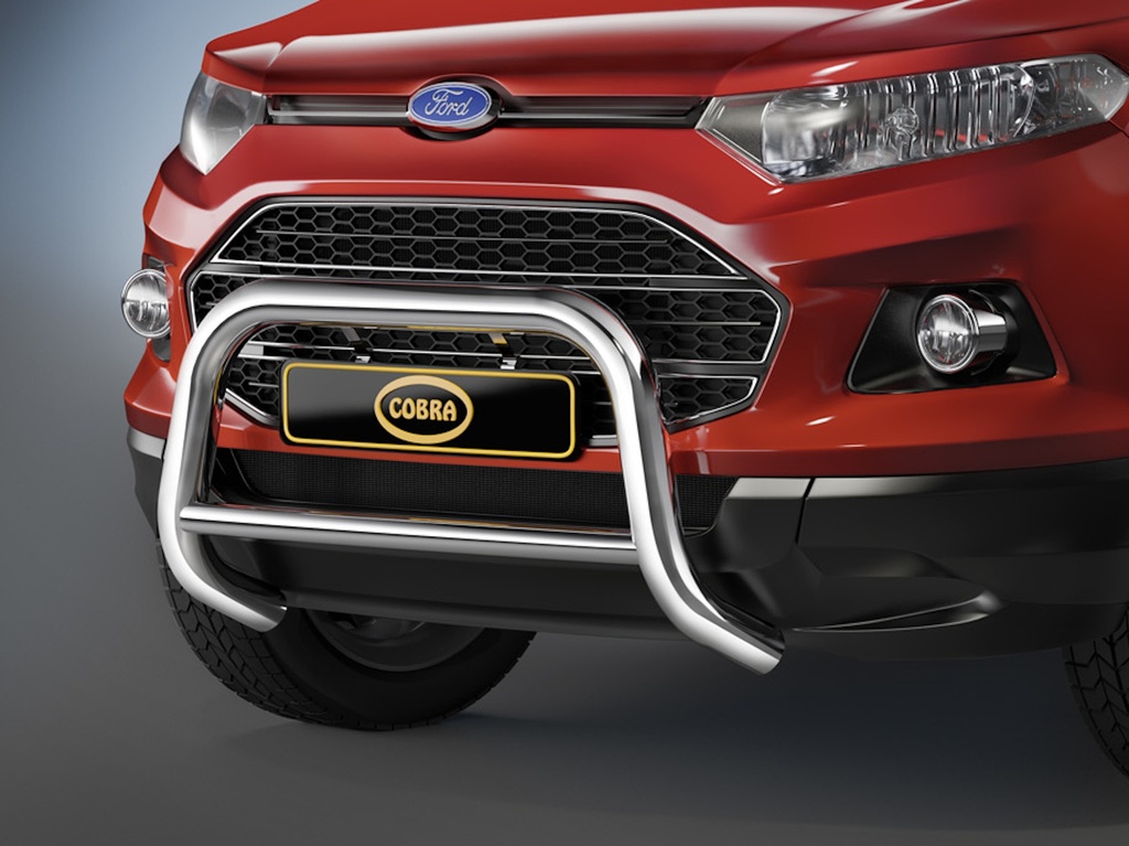 Ford EcoSport ab Bj. 14: COBRA Chrom-Frontschutzbügel