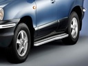 Hyundai Santa Fe 2004–2006: COBRA Chrome Side Protection Bars
