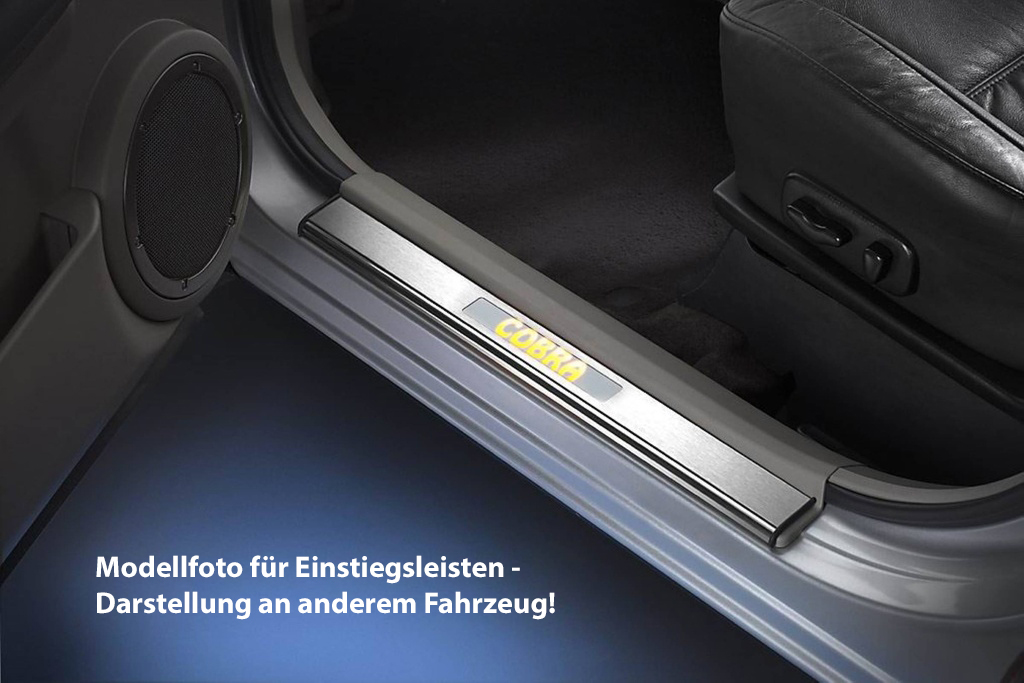 Hyundai Tuscon JM Bj.04-10: COBRA Einstiegsleisten m.LED