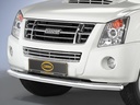 Isuzu D-Max Bj. 07-12: COBRA Chrom-Stoßstangengrill