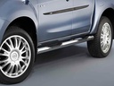 Isuzu D-Max Bj. 12-19: COBRA Chrom-Seitenschutzrohre mit Trittstufe