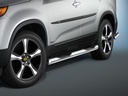 Kia Sorento г.в. 10-13: COBRA хромированные боковые защитные трубы со ступенями