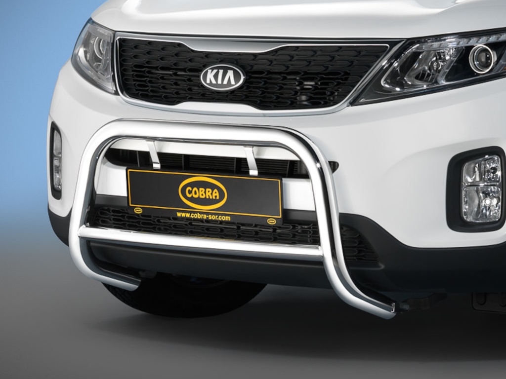 Kia Sorento Bj. '13-'15: COBRA Chrom-Frontschutzbügel
