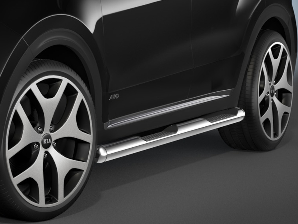 Kia Sportage 16-21: COBRA Seitenschutzrohre mit Trittstufen