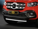 Mercedes X-Klasse, Nissan Navara Bj. 16, Renault Alaskan Bj. 17: COBRA CityGuard / Chrom-Frontschutzrohr