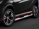 Mitsubishi Eclipse Cross Bj 18-21: COBRA Chrom-Seitenschutzrohre mit Trittstufen