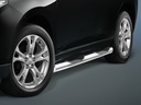Mitsubishi Outlander Hybrid Bj. '12-: COBRA Chrom-Seitenschutzrohre | mit Trittstufen