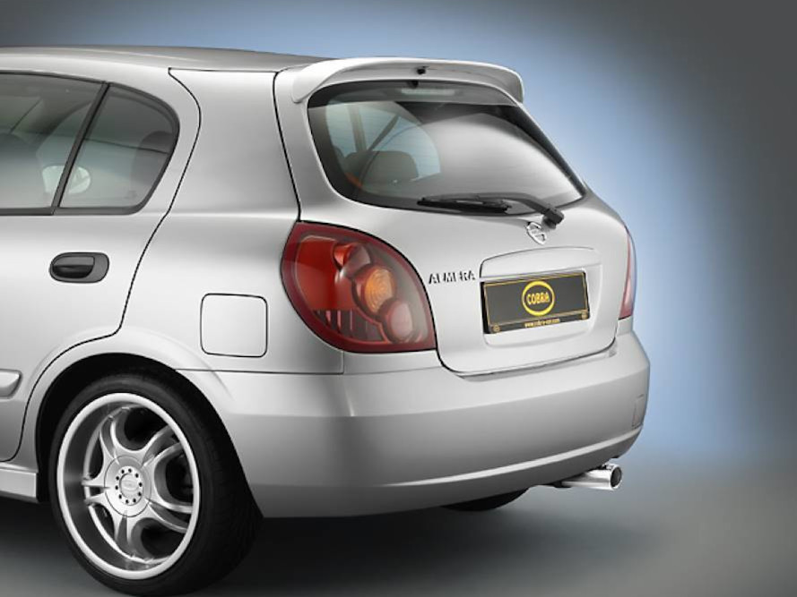 Nissan Almera N16 TD16V: COBRA einddemper voor dieselvoertuigen