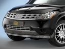 Nissan Murano 2005–2008: COBRA Chrome Bumper Grille
