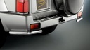 Nissan Terrano 2 Bj. '99-'07 | kurzer Radstand: COBRA Ecken-Chrom-Heckschutzbügel