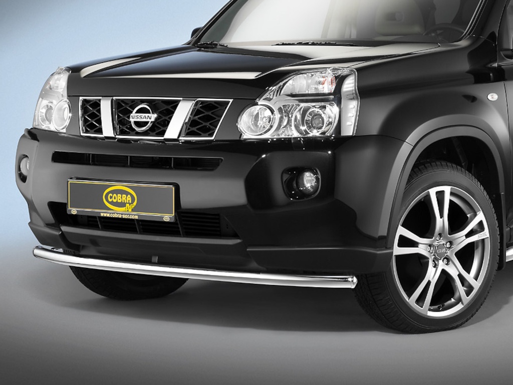 Nissan X-Trail (T31) Bj. 07-14: COBRA CityGuard / Chrom-Frontschutzrohr