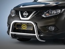 Nissan X-Trail (T32) Bj. 14-18: COBRA Chrom-Frontschutzbügel
