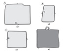 Nissan X-Trail T30 2001–2007: Side & Rear Window Privacy / Sun Shades