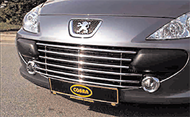 Peugeot 307 since 2005: COBRA bumper grille