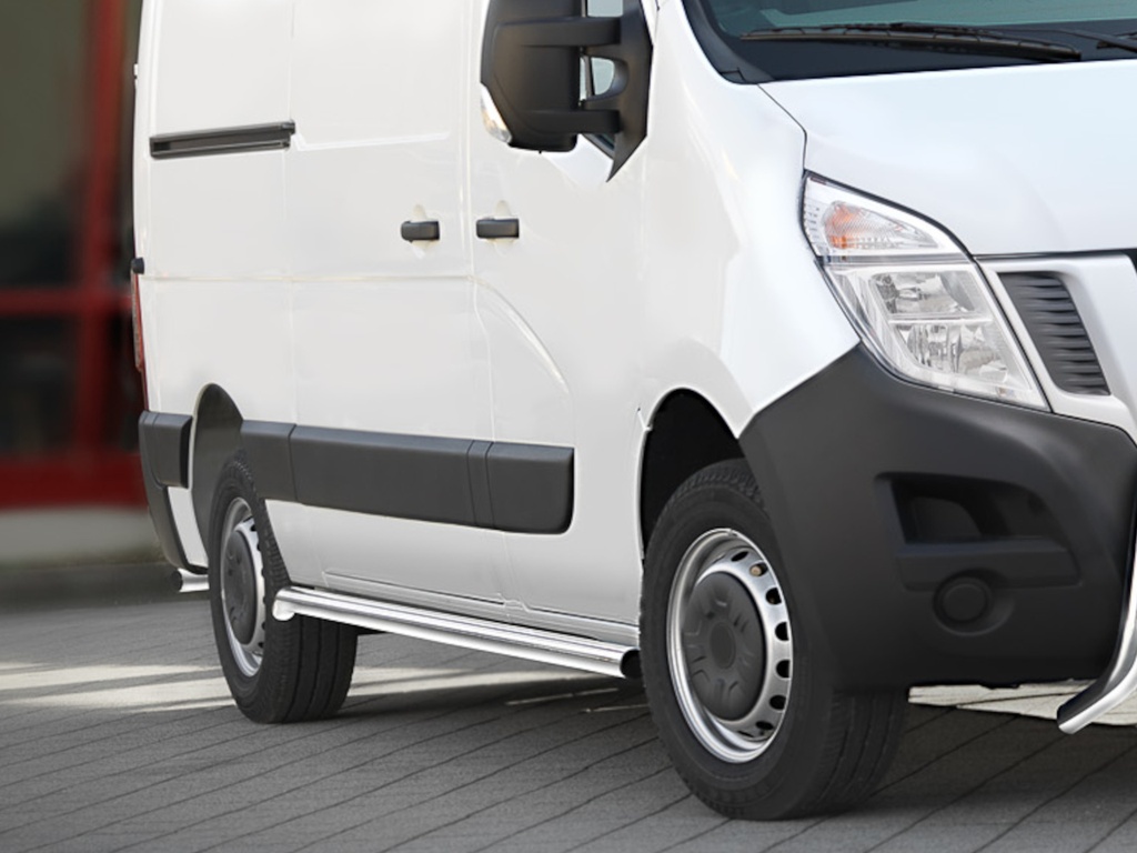 Renault Master / Opel Movano from 2010 & Nissan NV400 from 2011 | Short Wheelbase: COBRA Side Protection Bars