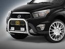 SsangYong Actyon Sports 2012–2018: COBRA Chrome Front Protection Bar