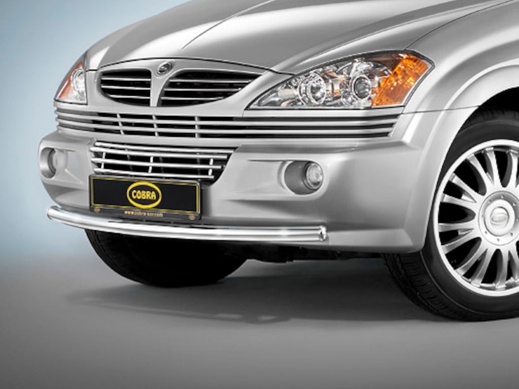 Ssangyong Kyron Bj. '05-'07: COBRA Chrom-Stoßstangengrill