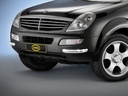 Ssangyong Rexton anni 02-06: COBRA CityProtecion angoli tubolari del paraurti anteriore