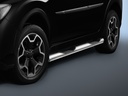 Subaru XV años 12: COBRA barras de protección laterales cromadas con peldaños