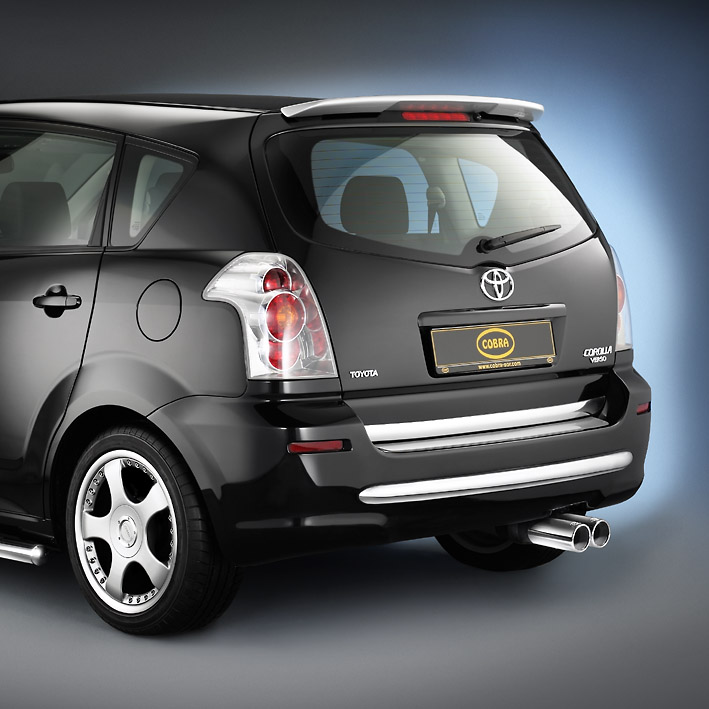 Toyota Corolla Verso E12: COBRA Endschalldämpfer