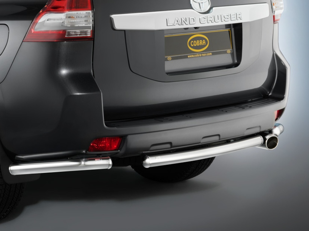 Toyota Land Cruiser J15 2010–2018 | Long Wheelbase: COBRA Chrome Exhaust Tailpipe
