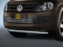 VW Amarok 2010–2016: COBRA Chrome Bumper Grille
