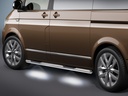 VW T5 & T6, LR: COBRA Seitenschutzrohre
