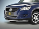 VW Tiguan Bj. 07-11: COBRA Chrom-Stoßstangengrill