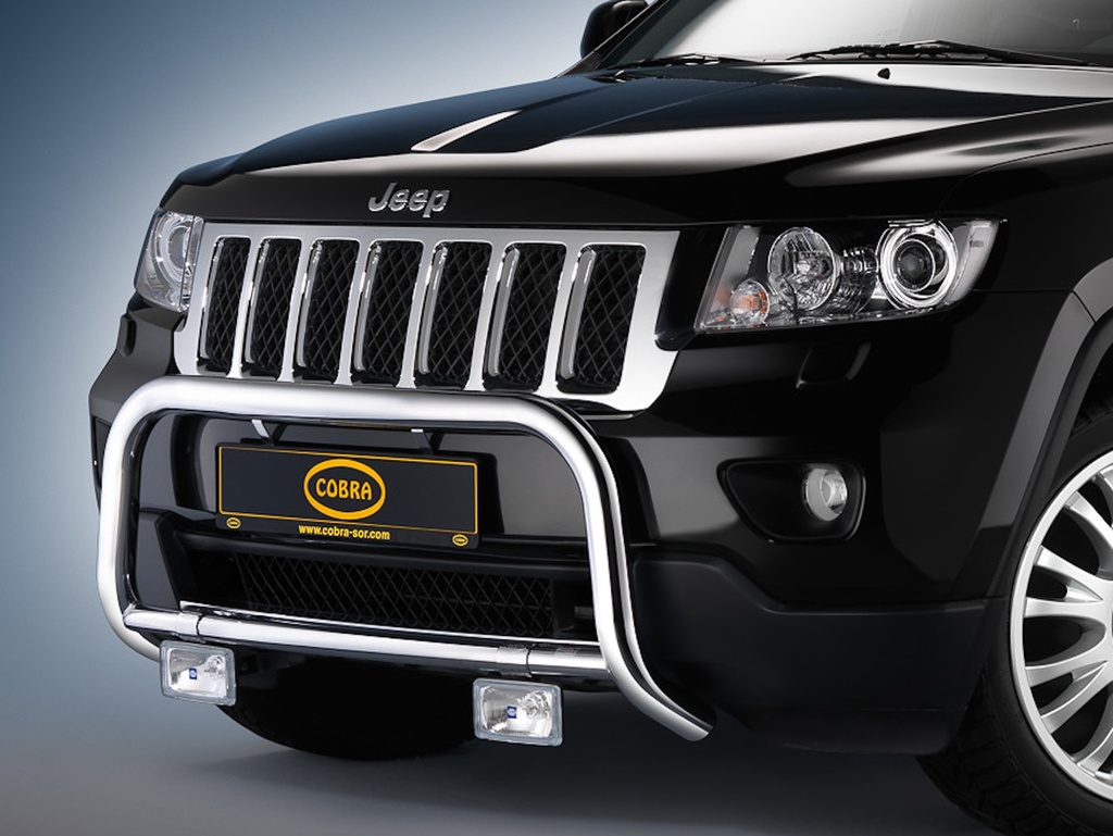 [CHR1271EC] Jeep Grand Cherokee Overland & Laredo & Limited Bj. '11-: COBRA Frontschutzbügel