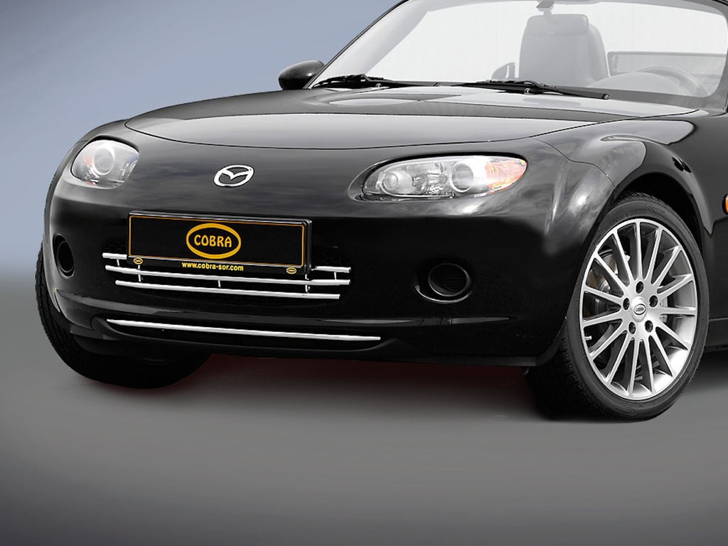 [MAZ1041] Mazda MX5 г.в. '06-: COBRA хромированная решётка бампера