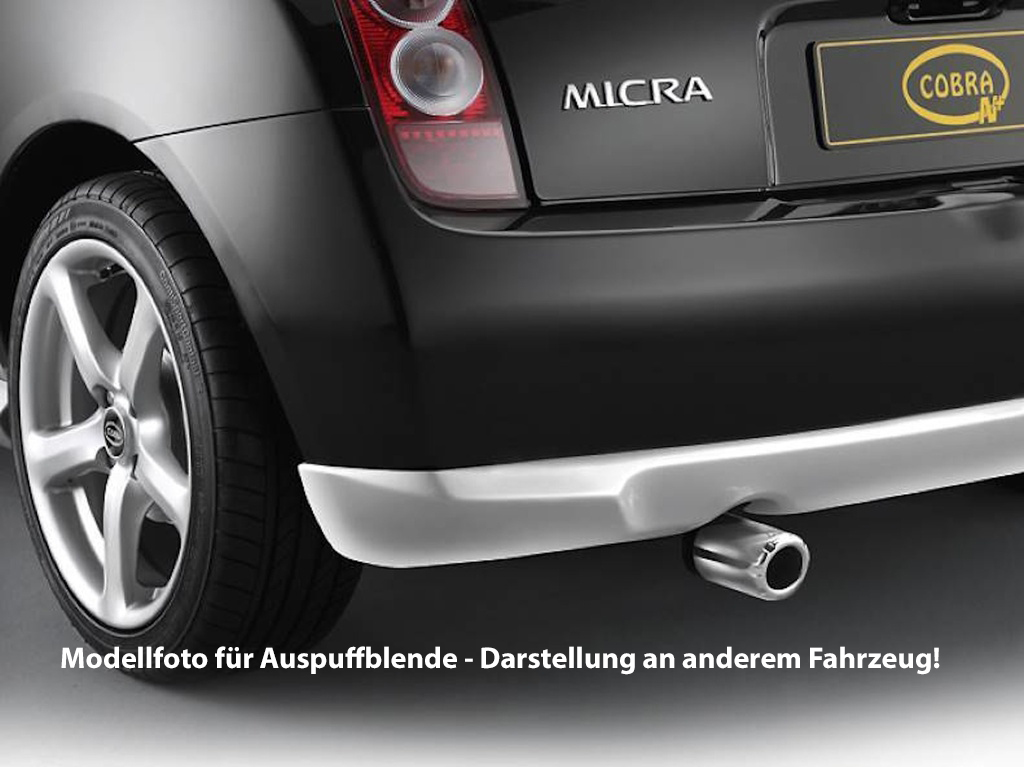 [M1217] Mitsubishi Pajero Pinin ab Bj. 1999: COBRA Auspuffblende