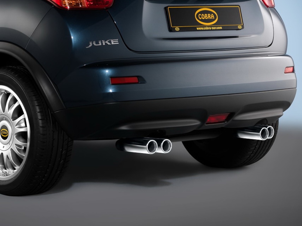 [NIS1847] Nissan Juke años '10-'14 | 140 KW: COBRA silencioso trasero