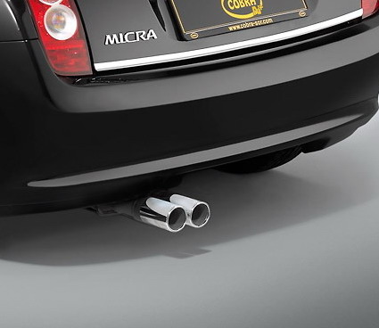 [NIS2694SE] Nissan Micra K12 C+C 2005–2011: COBRA Rear Silencer