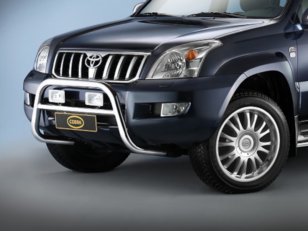 [TOY1091EC] Toyota Land Cruiser Bj. 03-10 | Typ J12: COBRA Frontschutzbügel