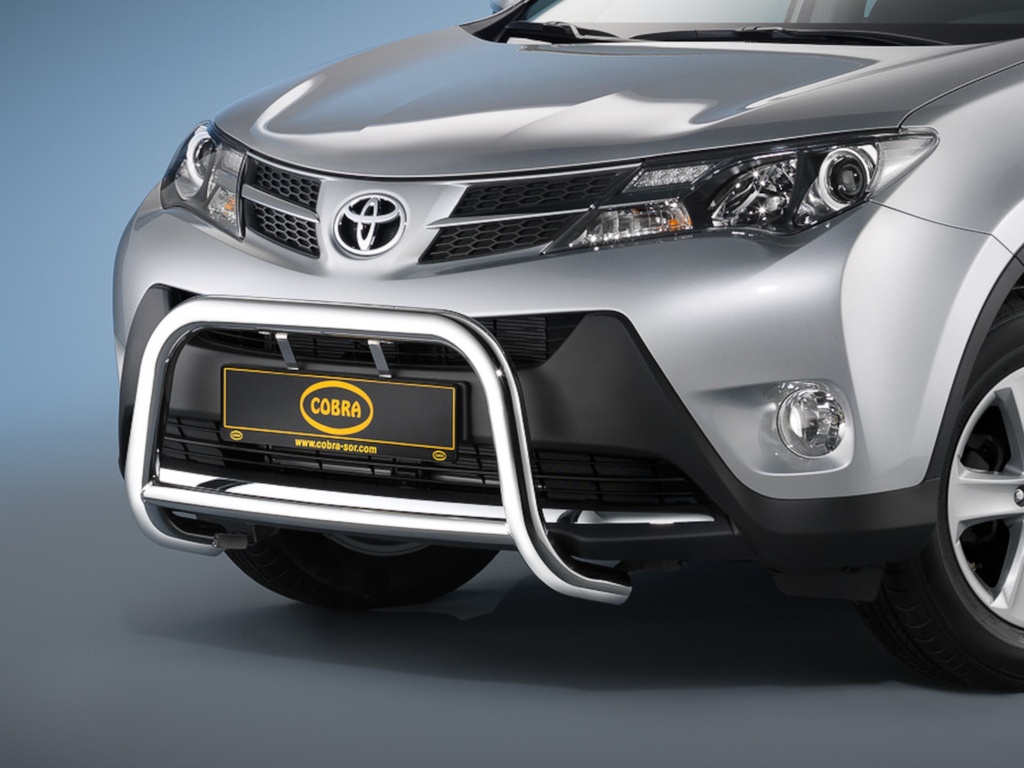 [TOY1501EC] Toyota RAV4 Bj. '13-'16: COBRA Chrom-Frontschutzbügel