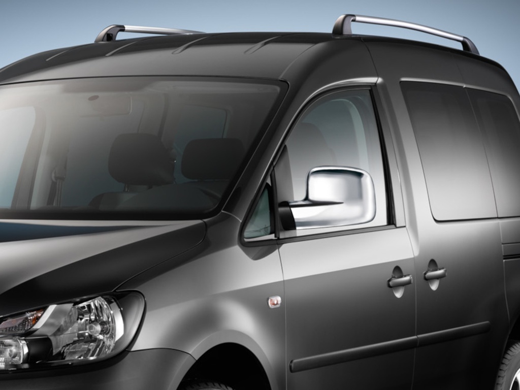 [VW1247] VW Caddy Maxi (LR) anni 07-10: COBRA barre longitudinali da tetto